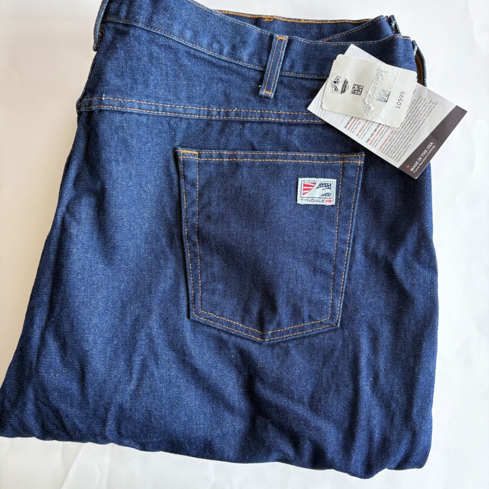 Tyndale FR Womens Plus Jeans Size 26 Straight Leg J233T Workwear Flame Resistant